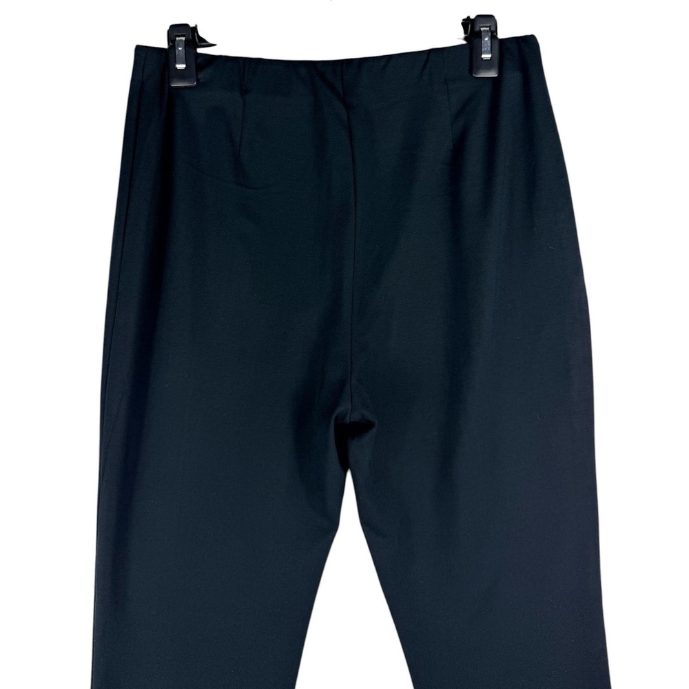 J. Jill Black Ponte Leggings Size M Center Seam Slim Leg Pull On‎ Pants NWT - Picture 4 of 12
